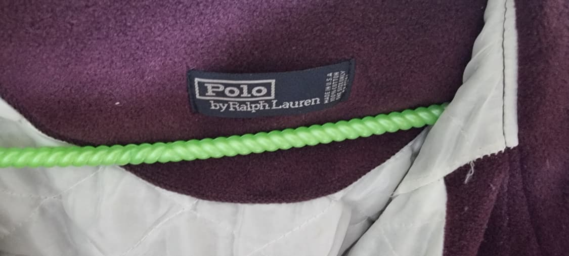 폴로 버건디 점퍼 상품이미지5