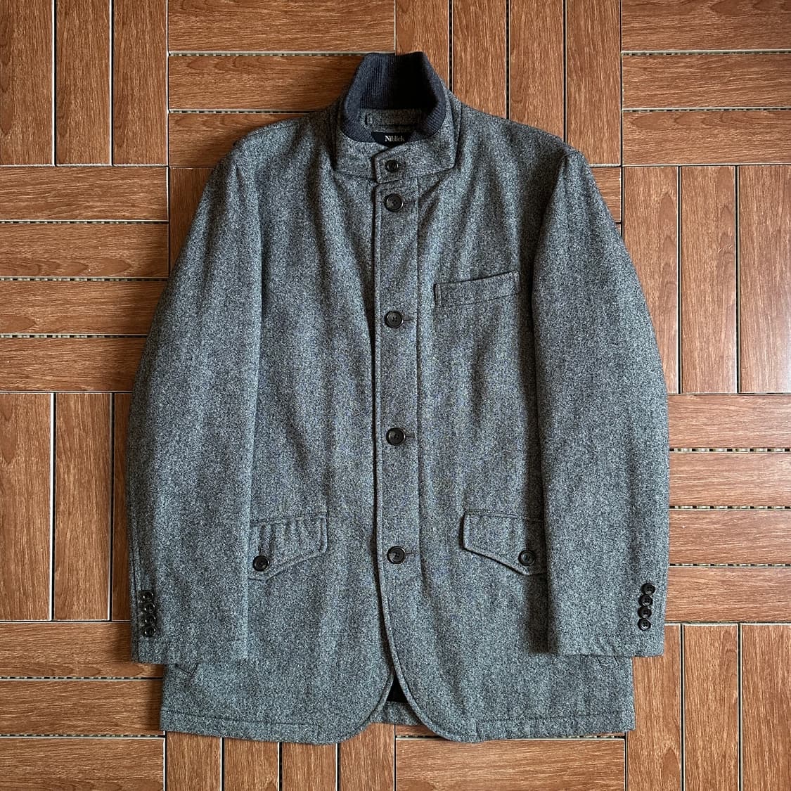 Niblick wool stand collar blazer jacket 상품이미지1