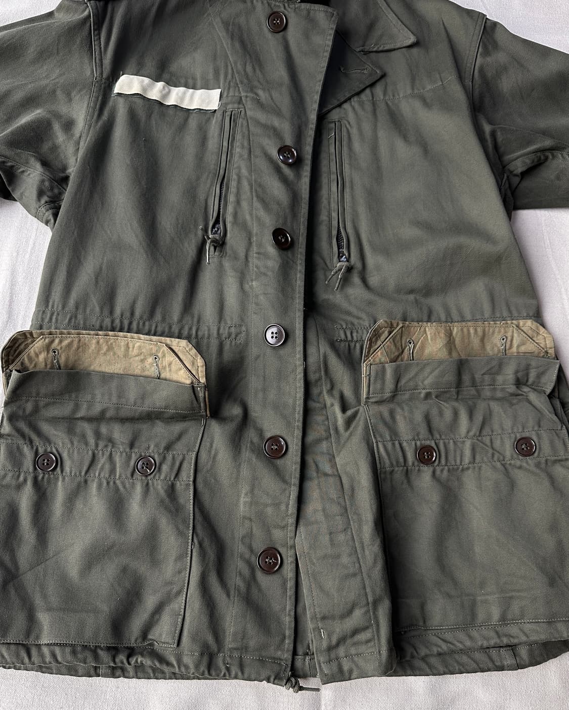 프랑스군 M64 야상 필드자켓 1968년 초기형 상품이미지7