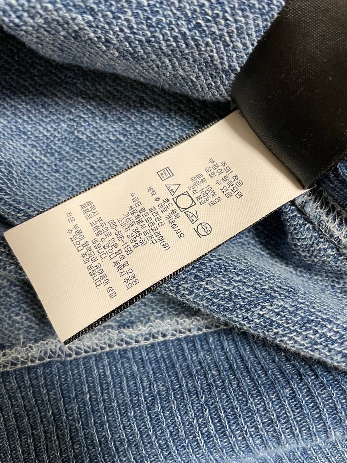RRL 프렌치테리 인디고 스웻셔츠(M) 상품이미지3