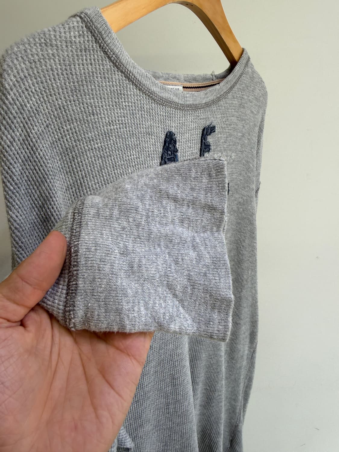 ABERCROMBIE 와플 롱슬리브  상품이미지4