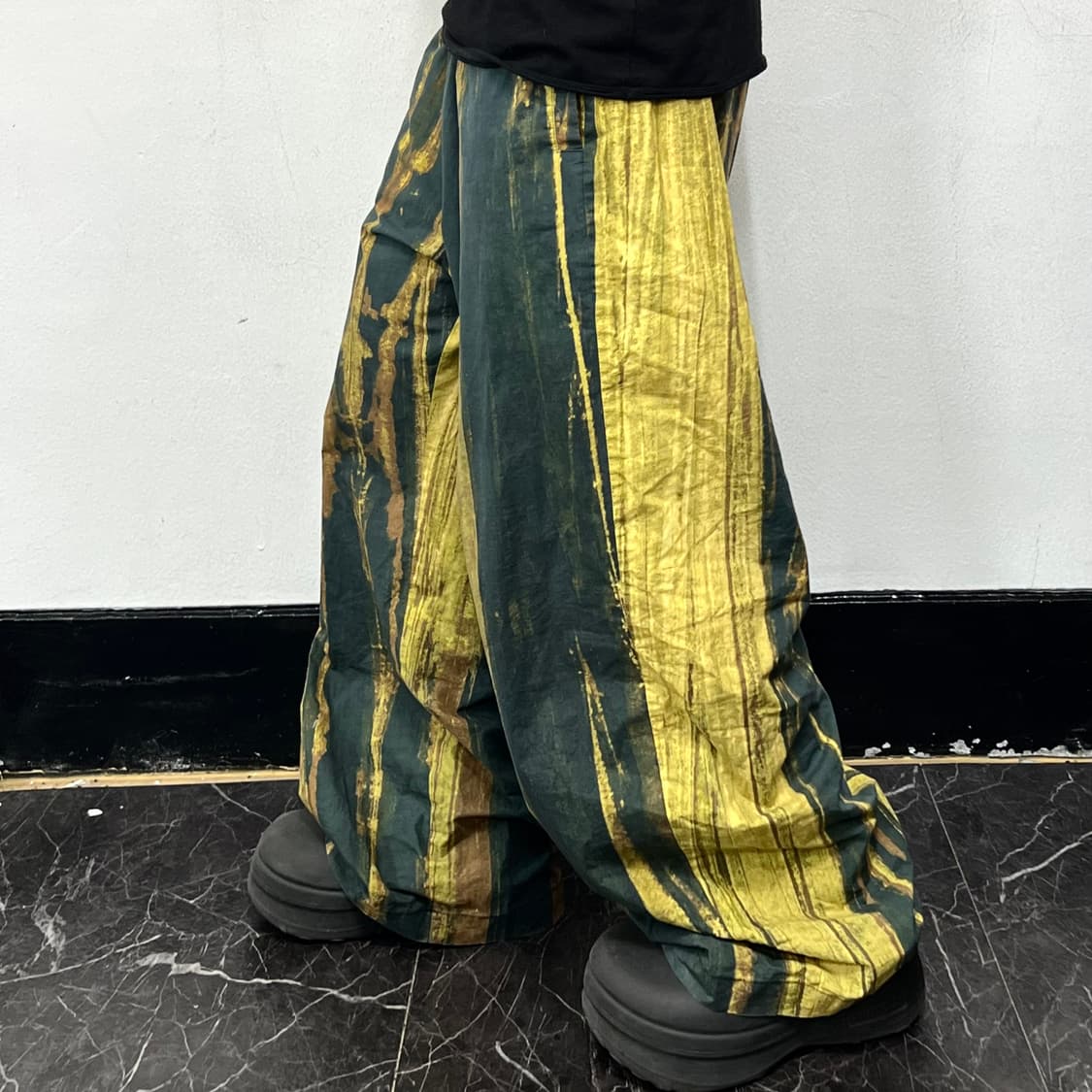 이에이 스트리밍밴드 타이다이 와이드 팬츠 상품이미지1