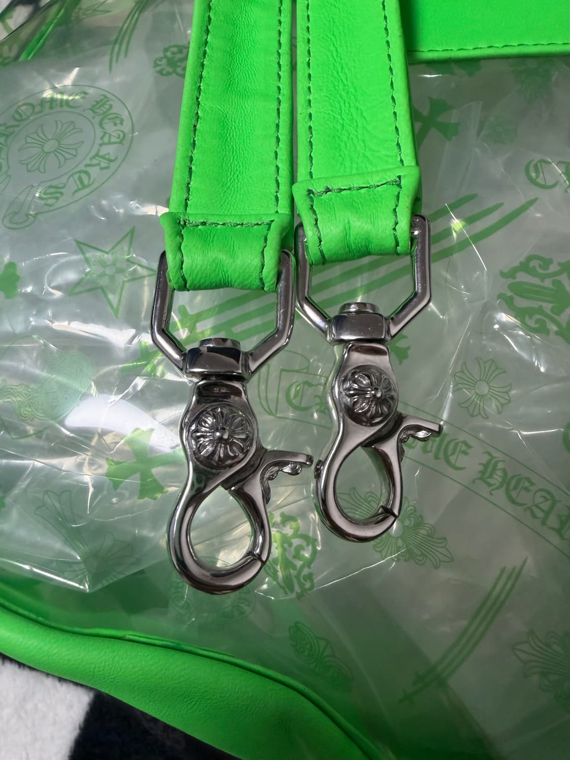 크롬하츠 pvc 그린 백팩 상품이미지3