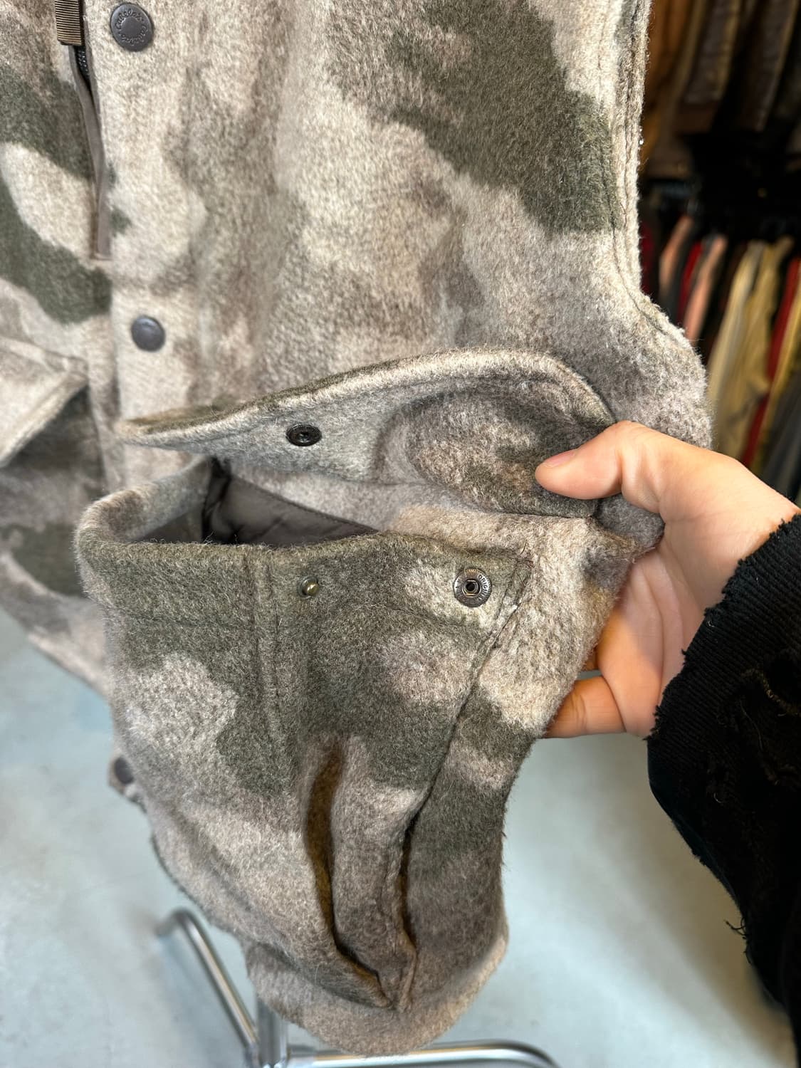 카벨라스 Cabelas 헤비 울 카모 베스트 상품이미지6