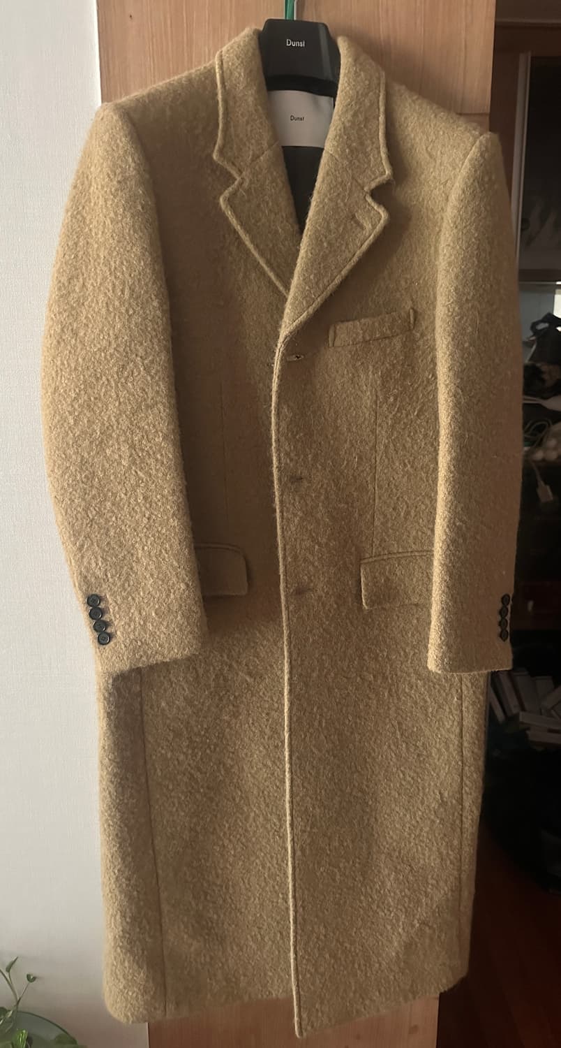 [S] 던스트 2way 3button 2웨이 3버튼 부클 울 코트 카멜 상품이미지2