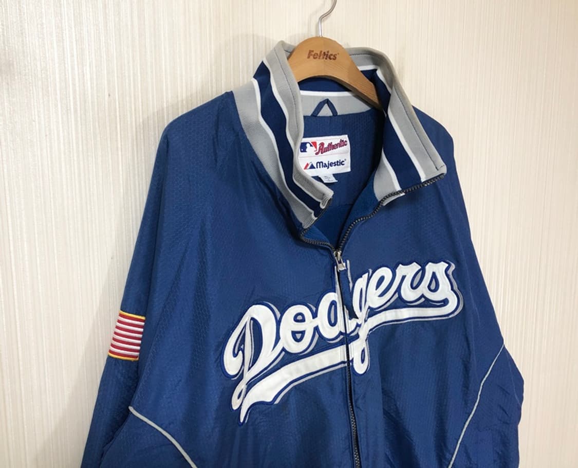 MLB 마제스틱 LA다져스 구형 어센틱 프리미어자켓 XL 상품이미지5