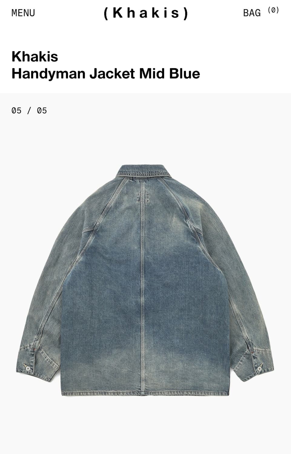 카키스 핸디맨 자켓 L 상품이미지2