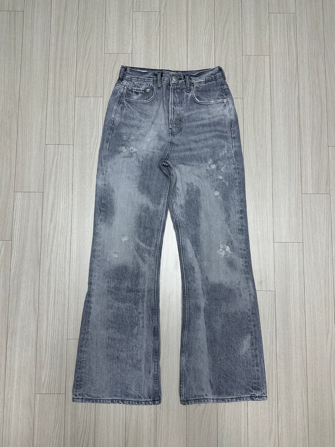 [28] Zara 와이드 부츠컷 데님 상품이미지1