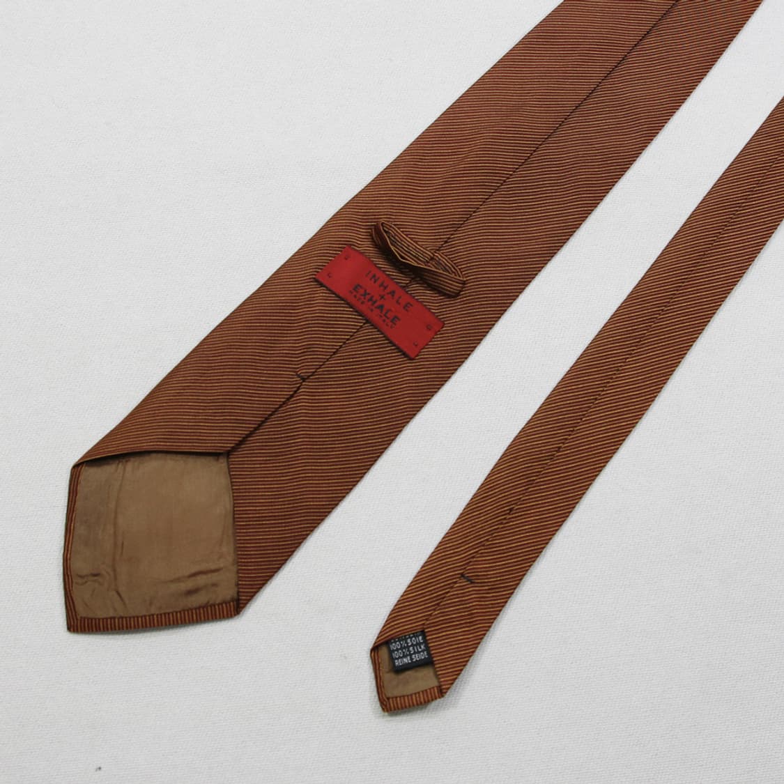 INHALE+EXHALE 실크 넥타이  상품이미지3