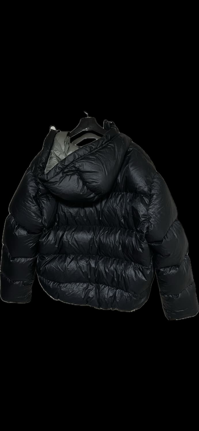 [L] 스투시 마이크로 립스탑 다운 파카 팬텀블랙 상품이미지2
