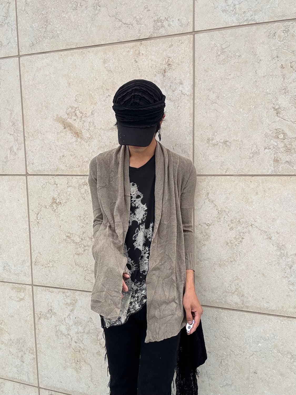 “Vintage” Draped Cardigan 상품이미지5