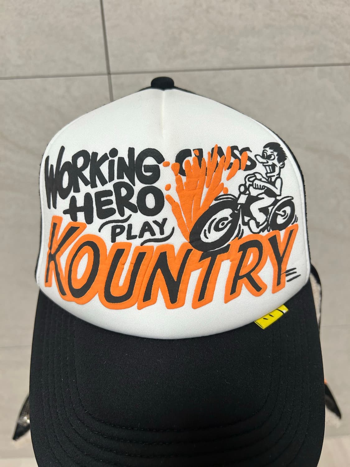 (OS)캐피탈 컨트리 레이서 럼버 트러커캡 상품이미지5