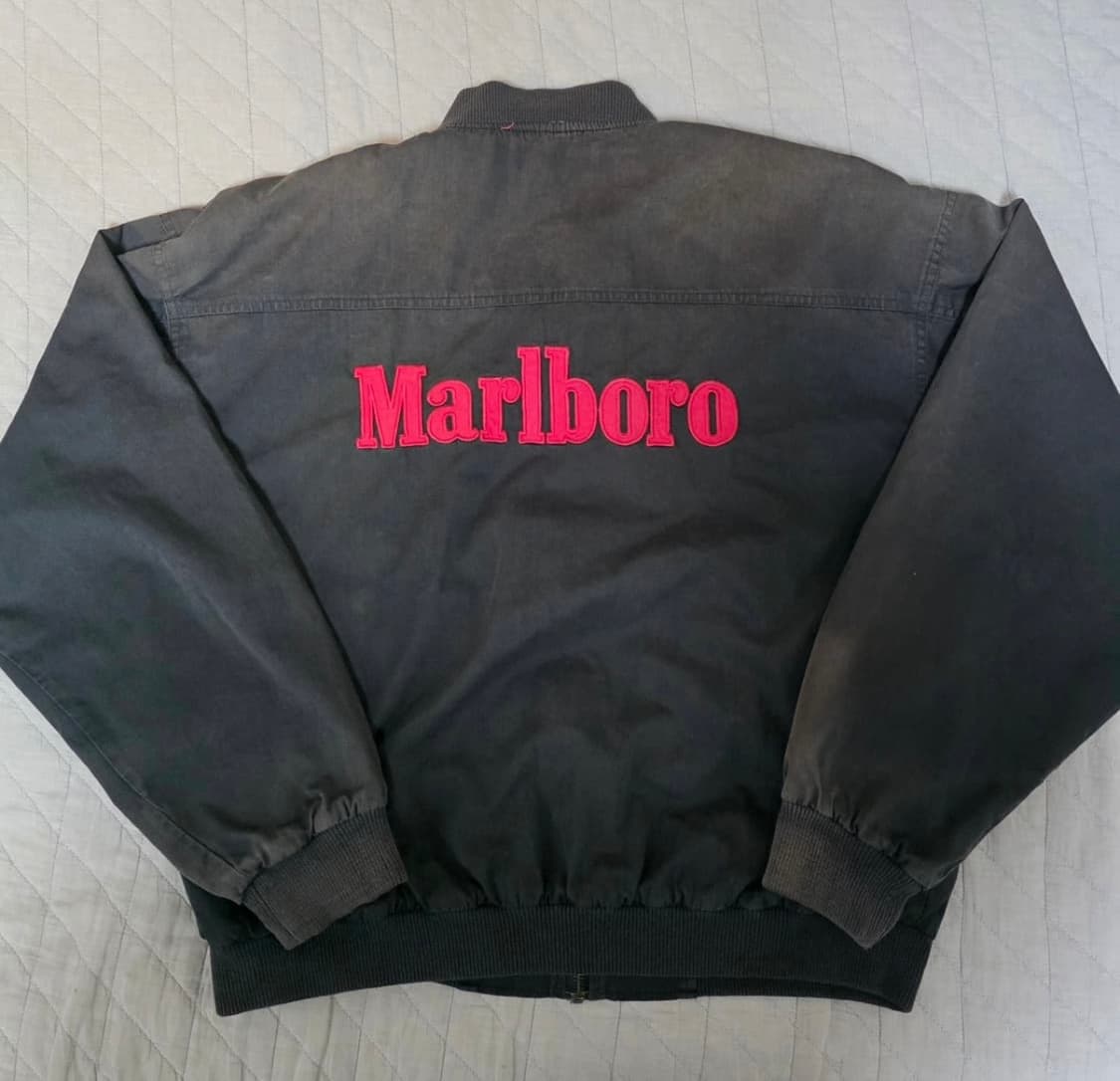 90s Marlboro Bomber Jacket 상품이미지1