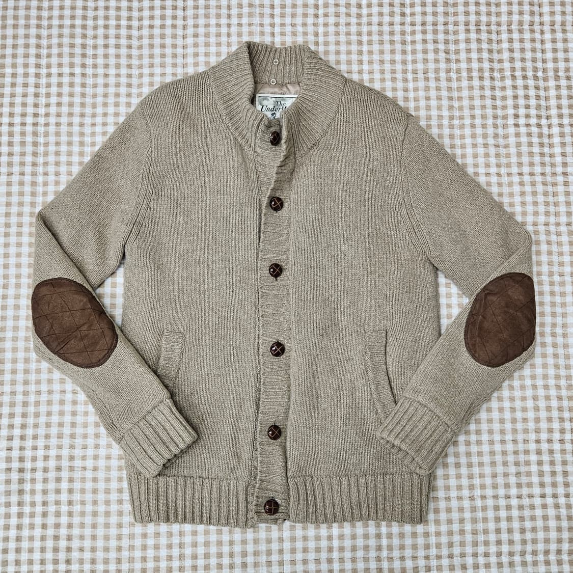 심플한 방풍 추동 니트 가디선 남자100 상품이미지1