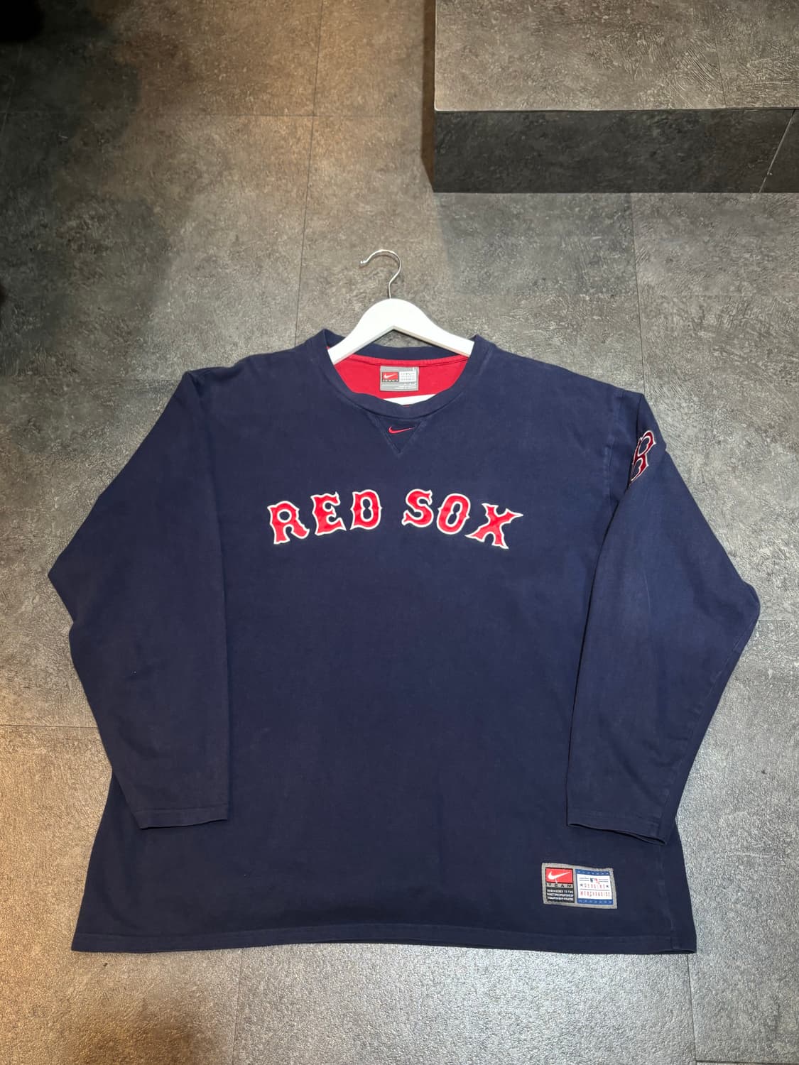 나이키 올드스쿨 보스턴 레드삭스 롱슬리브 티셔츠 L 상품이미지2