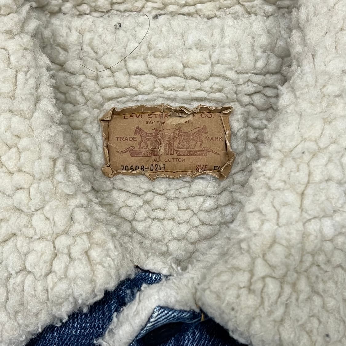 리바이스 오렌지탭 셰르파 데님자켓 s08495 상품이미지7