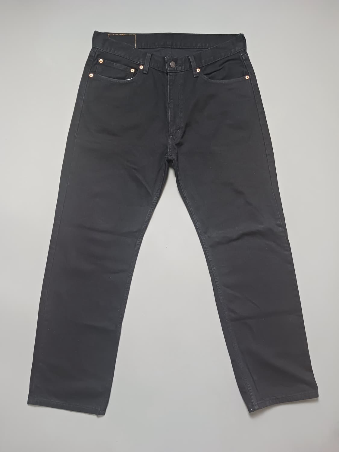 [34] 리바이스 555 96 릴렉스 스트레이트 블랙진 청바지 상품이미지1