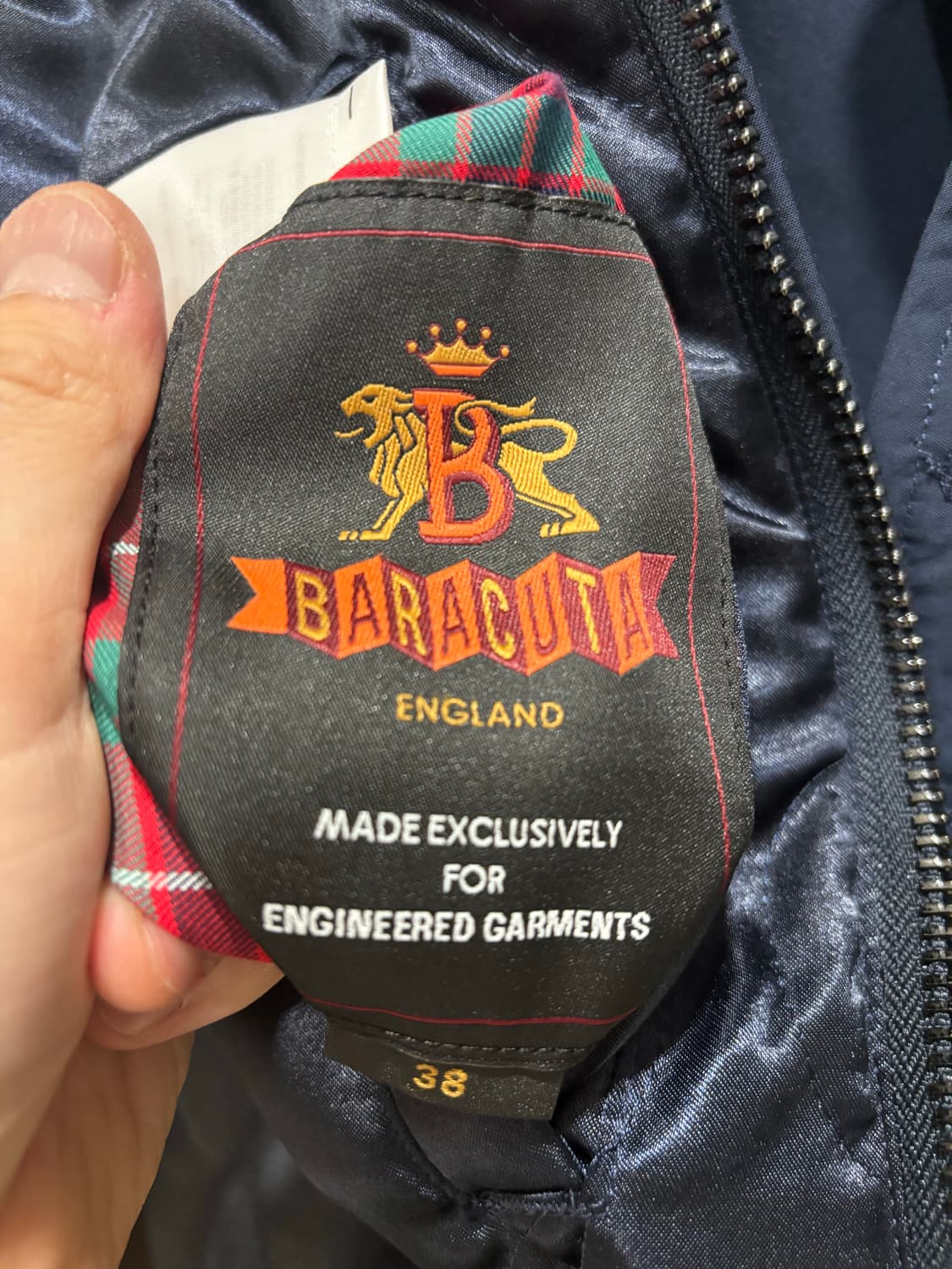 [38, 100~105] 엔지니어드가먼츠 x 바라쿠타 네이비 상품이미지9