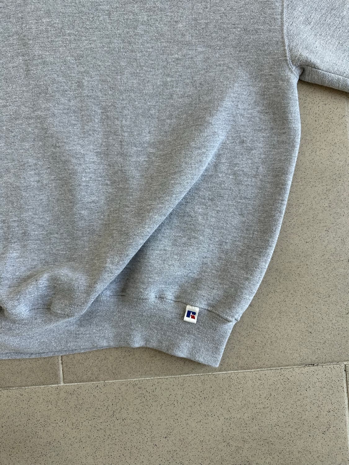 90s 빈티지 러셀 스웻셔츠 그레이 XXL USA 상품이미지3