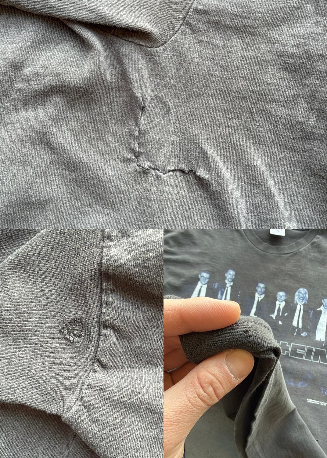 람슈타인 1998‘s 빈티지 투어 티셔츠 상품이미지8