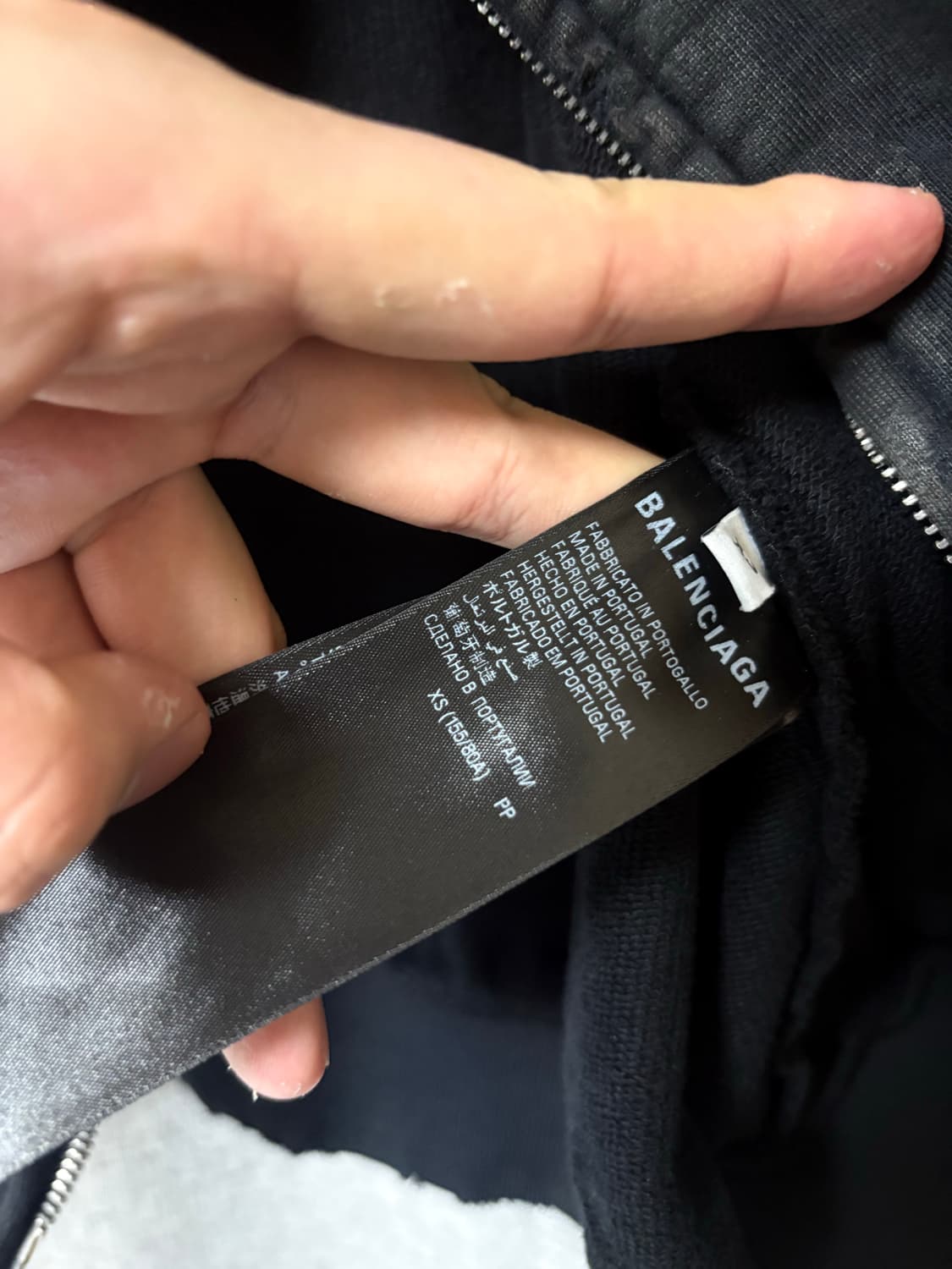 발렌시아가 머드쇼 초판 파리 더티후드집업 xs 상품이미지6