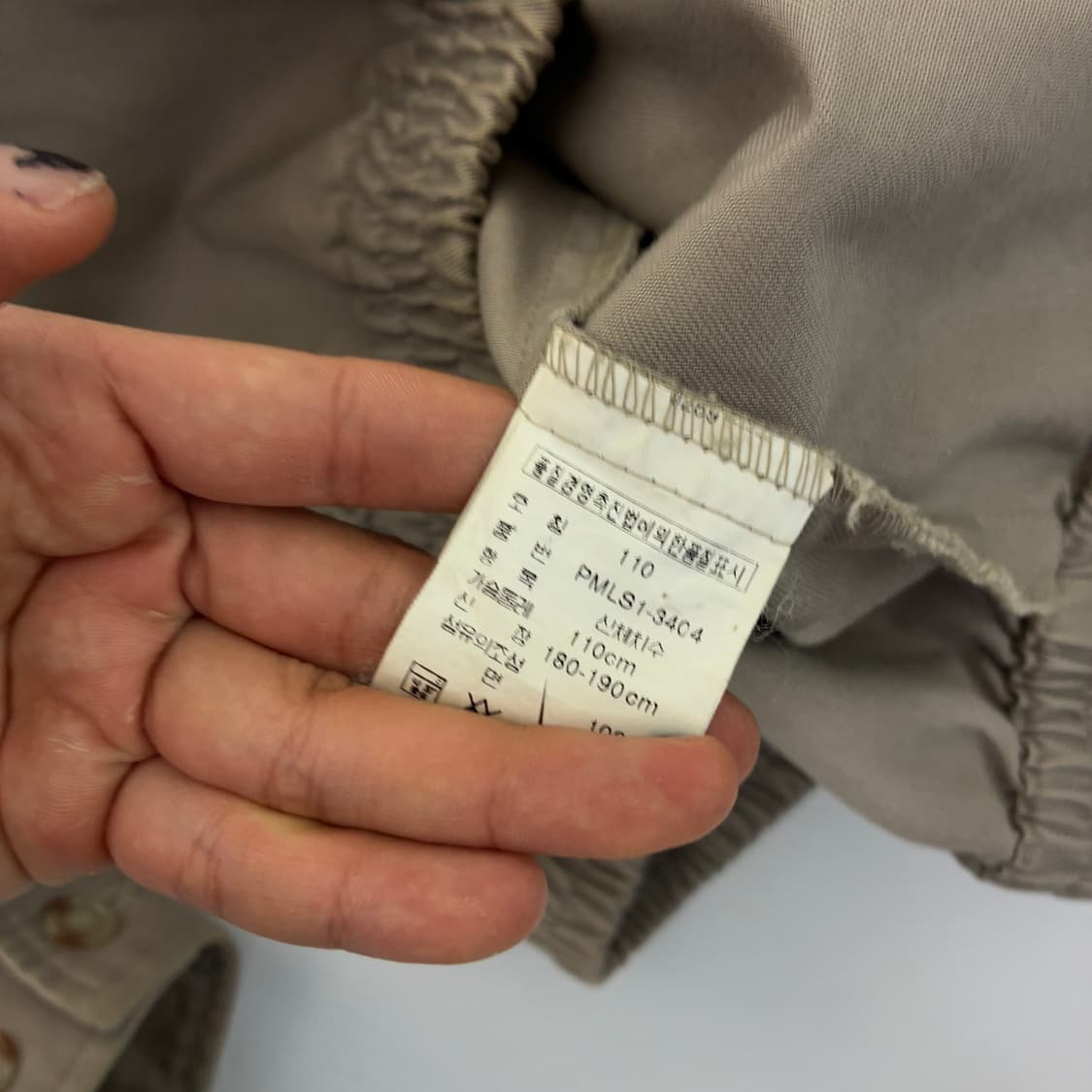 Polo  폴로 랄프로렌 자수 베이지 코튼 스윙 자켓 상품이미지7