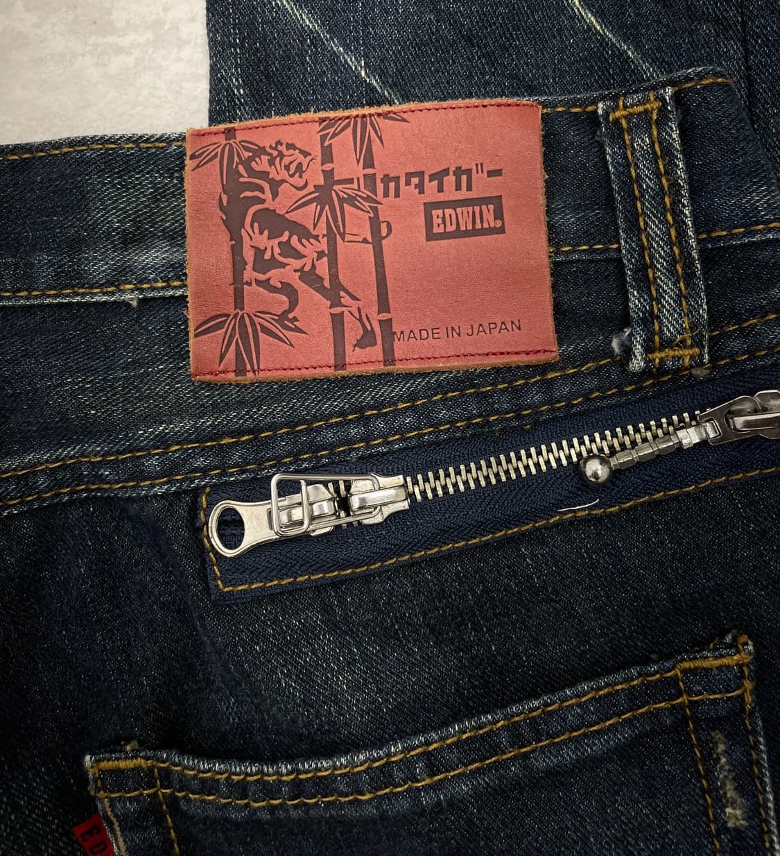 오니츠카타이거&에드원 503 콜라보 청바지 상품이미지7