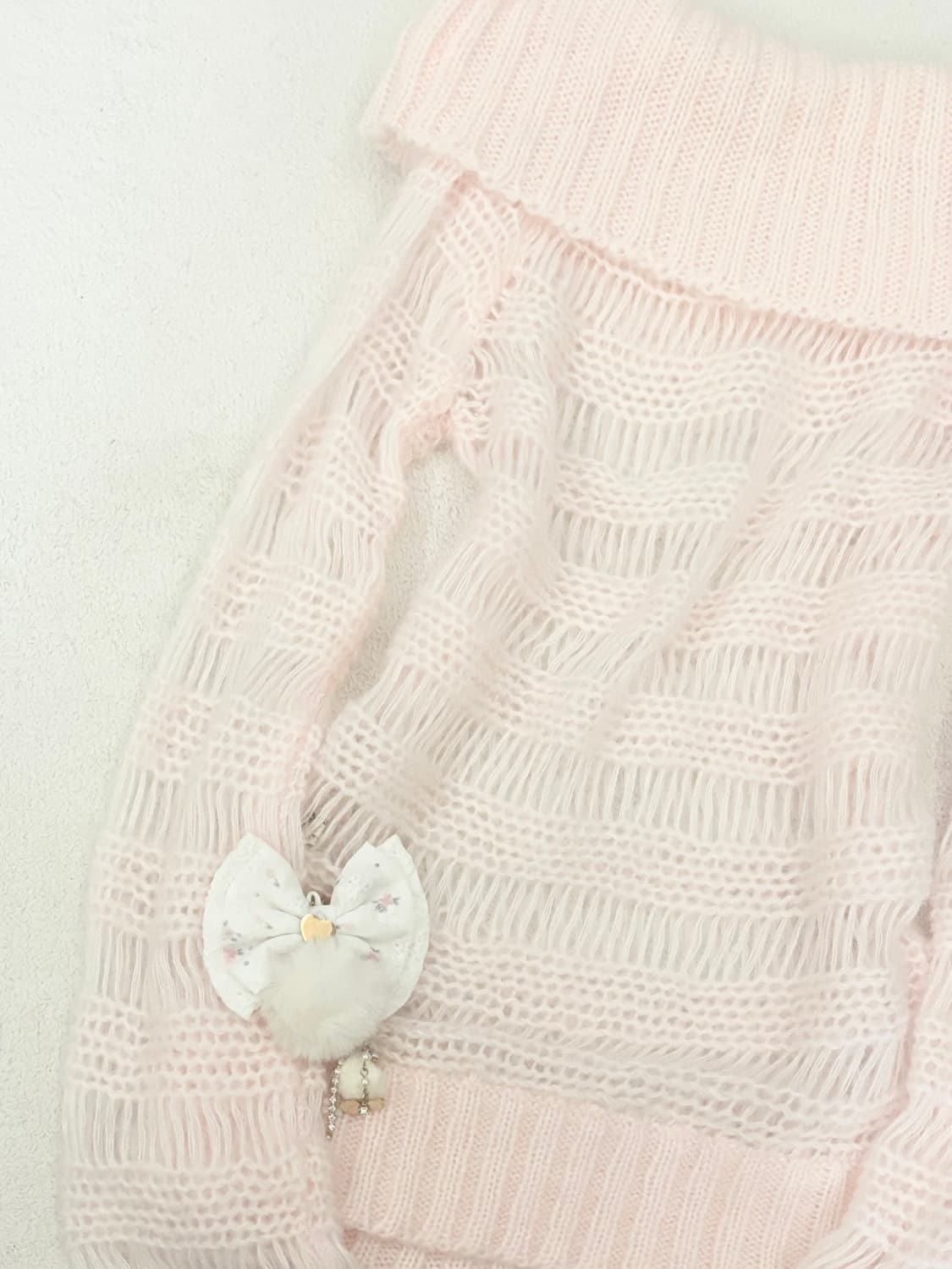 Lizlisa 리즈리사 헤세이걸 오프숄더 니트 상품이미지2