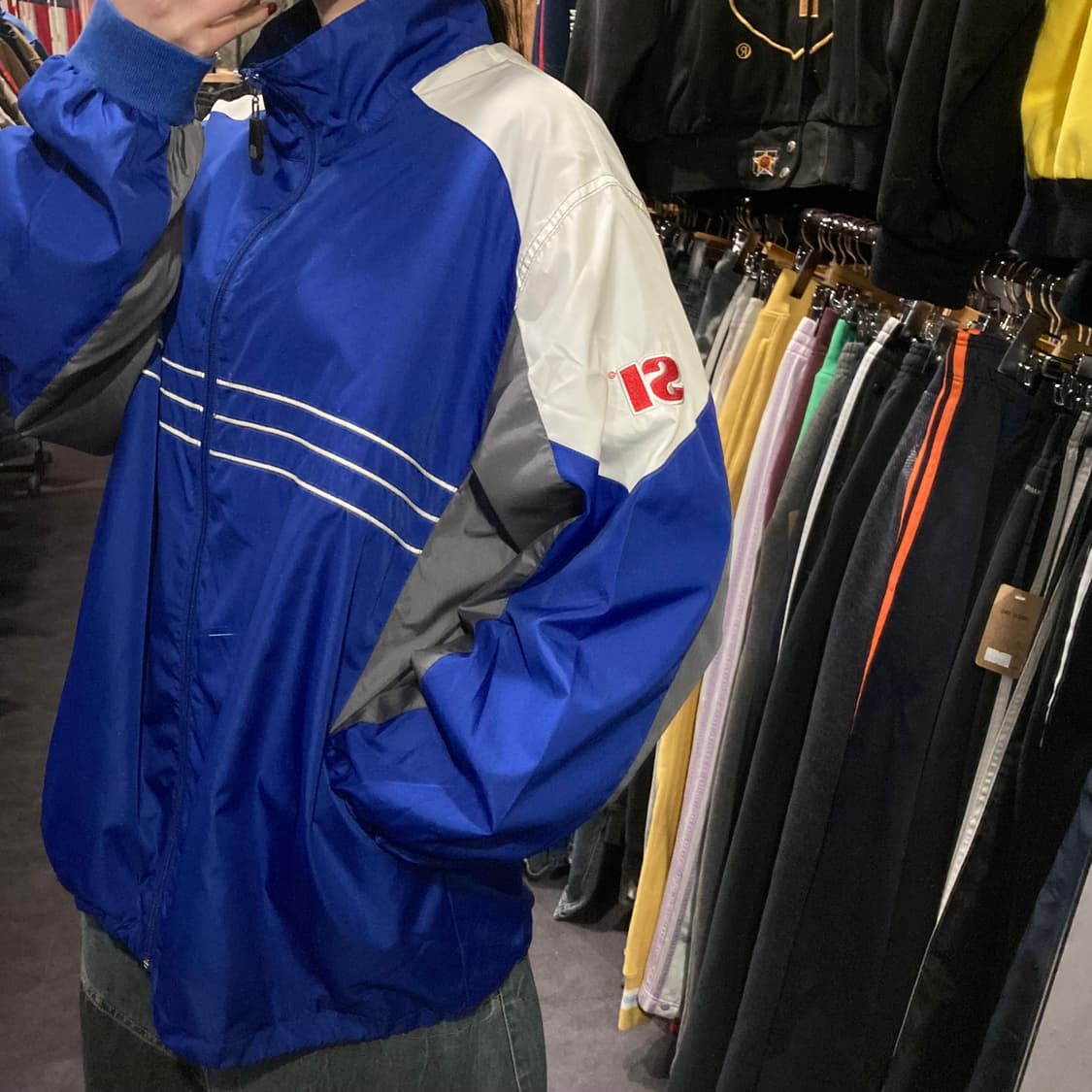 [IM] NFL X 리복 바람막이 블루 상품이미지5