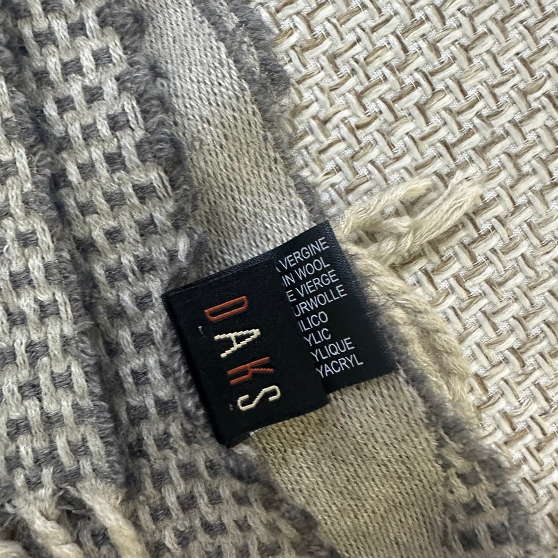 실측확인 닥스 스카프 0414D 상품이미지2