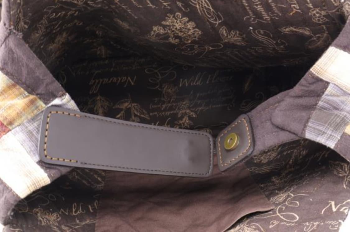 체크 토트백 상품이미지7