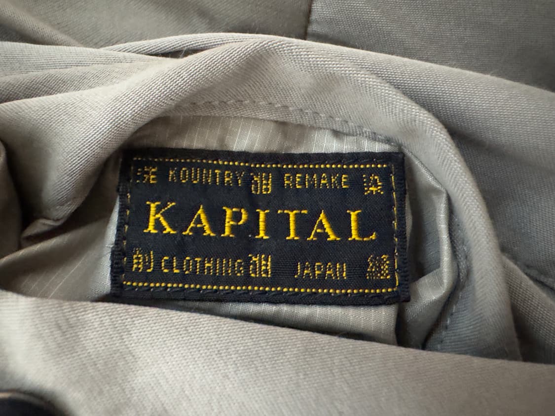 캐피탈 반다나 프린트 나일론 위빙 베스트 상품이미지5