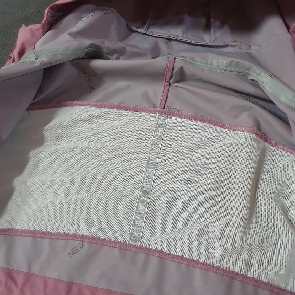 캘빈클라인 여성 레인코트 레인자켓 바람막이 M 상품이미지8