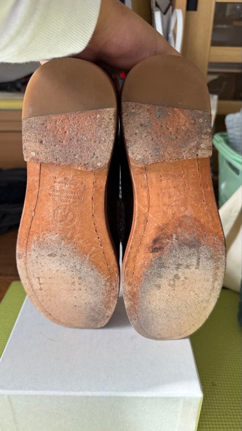 (us8.5) 비즈빔 visvim 가죽 로퍼 상품이미지4