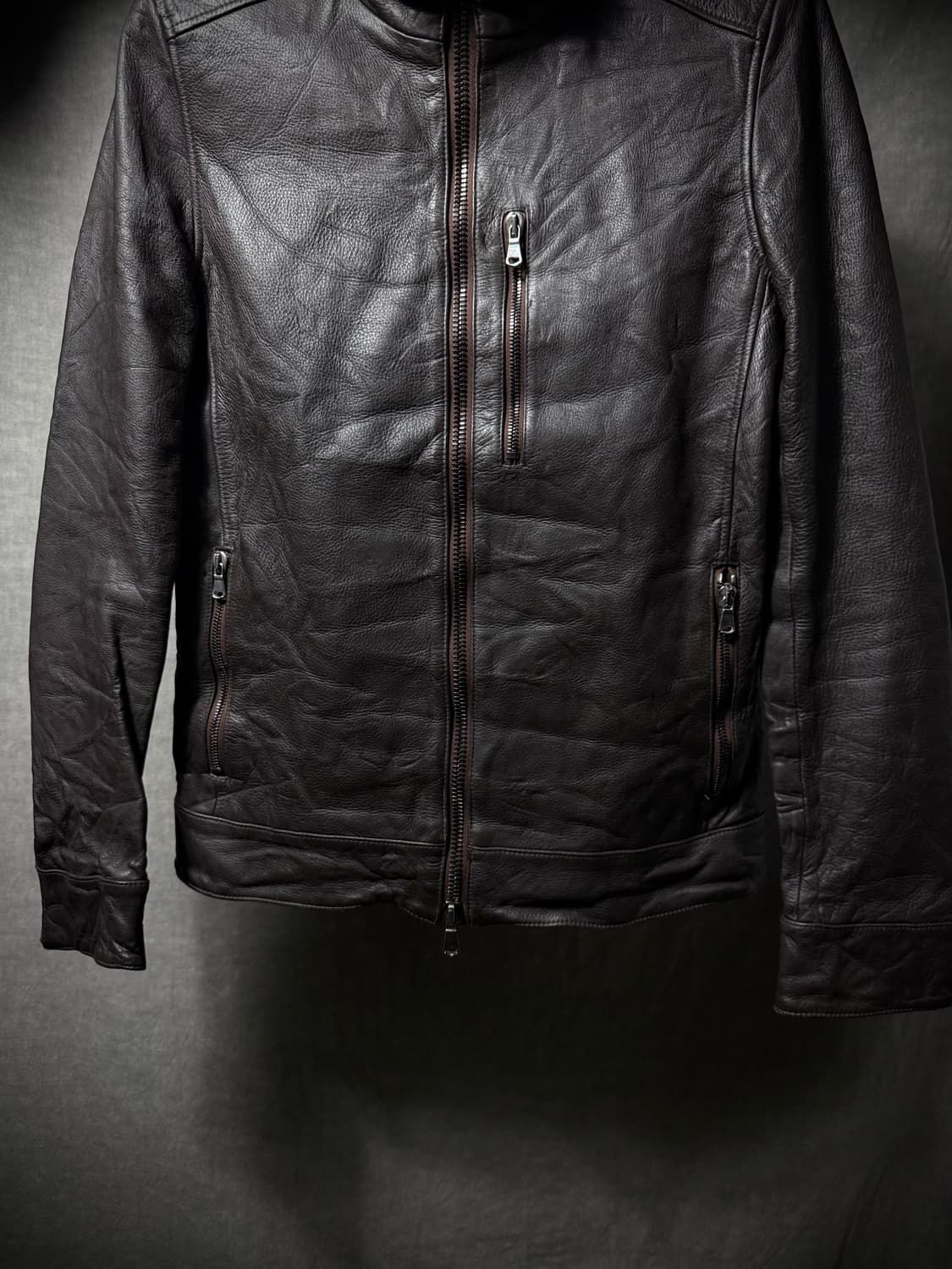 junhashimoto Cow Leather Jacket 상품이미지4