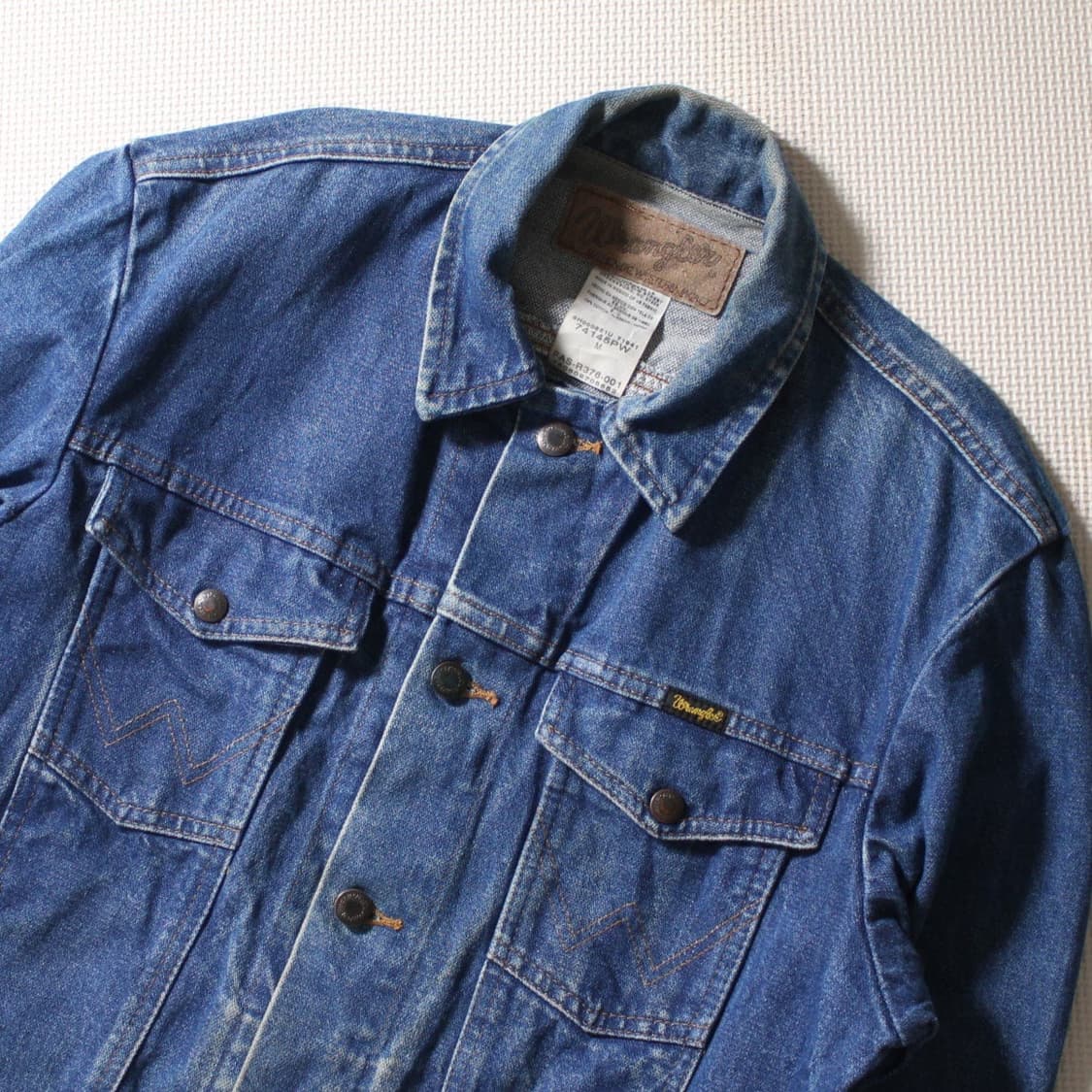 90‘s Wrangler 랭글러 웨스턴 데님 자켓 L014 상품이미지3