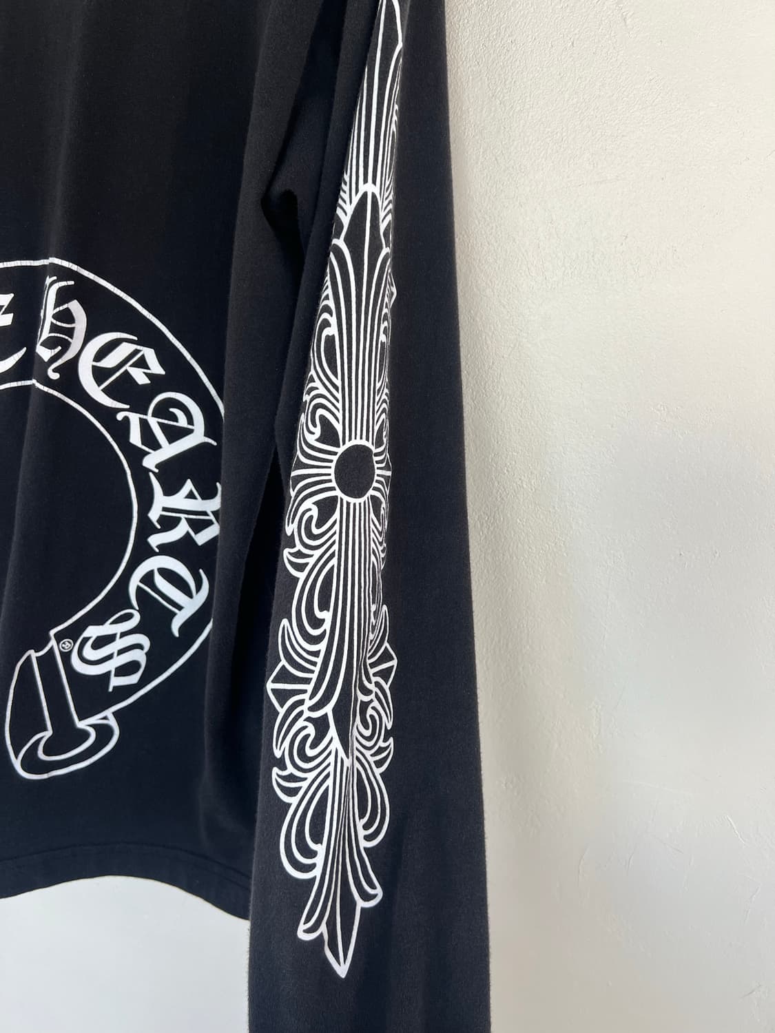 [m] 크롬하츠 홀스슈 플로랄 롱슬리브 상품이미지4