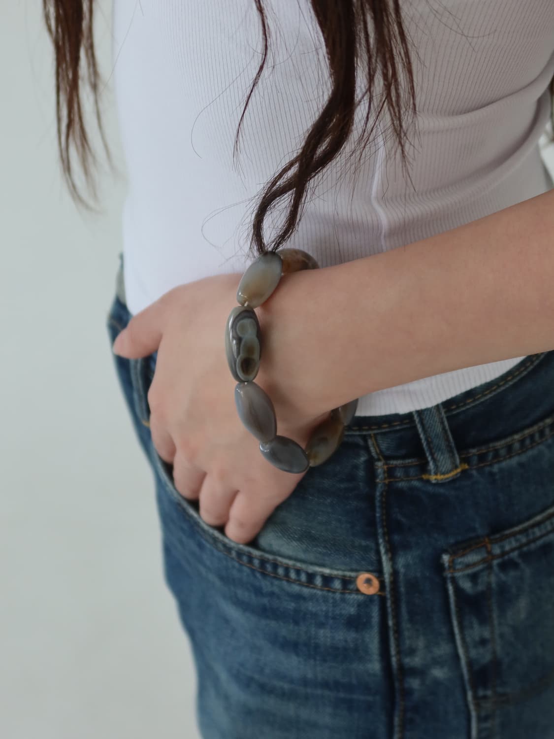 marbled bead bracelet 상품이미지2