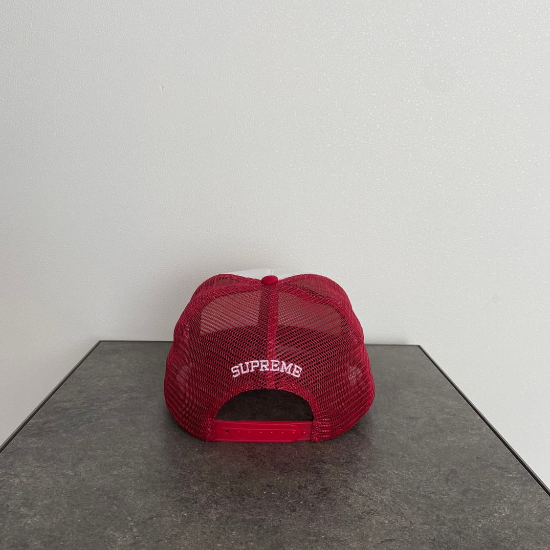(OS) 슈프림 6패널 볼캡 모자 그라디언트 로고 레드 상품이미지4