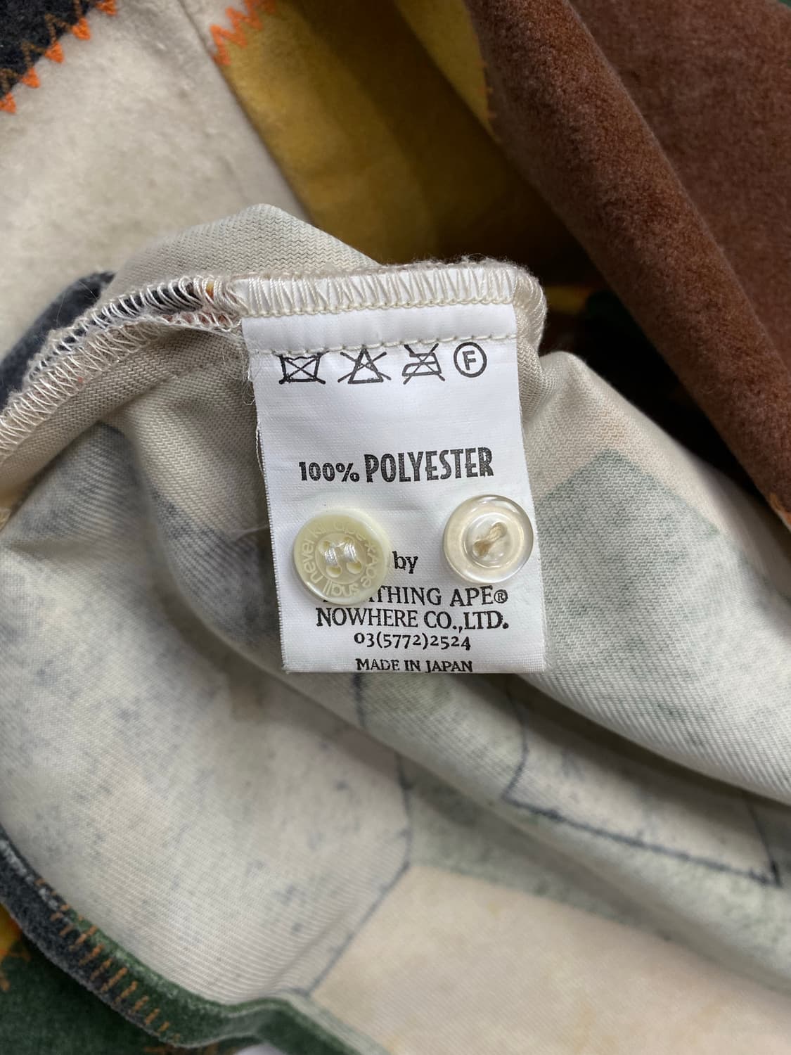 베이프 Og 멀티컬러 사루포켓 셔츠 상품이미지5