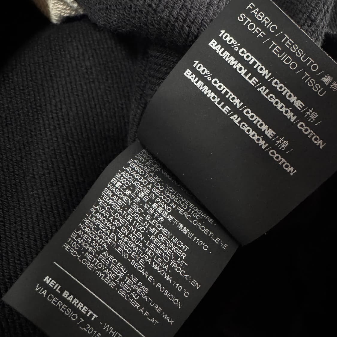 닐바렛 시그니처 썬더 맨투맨 상품이미지5