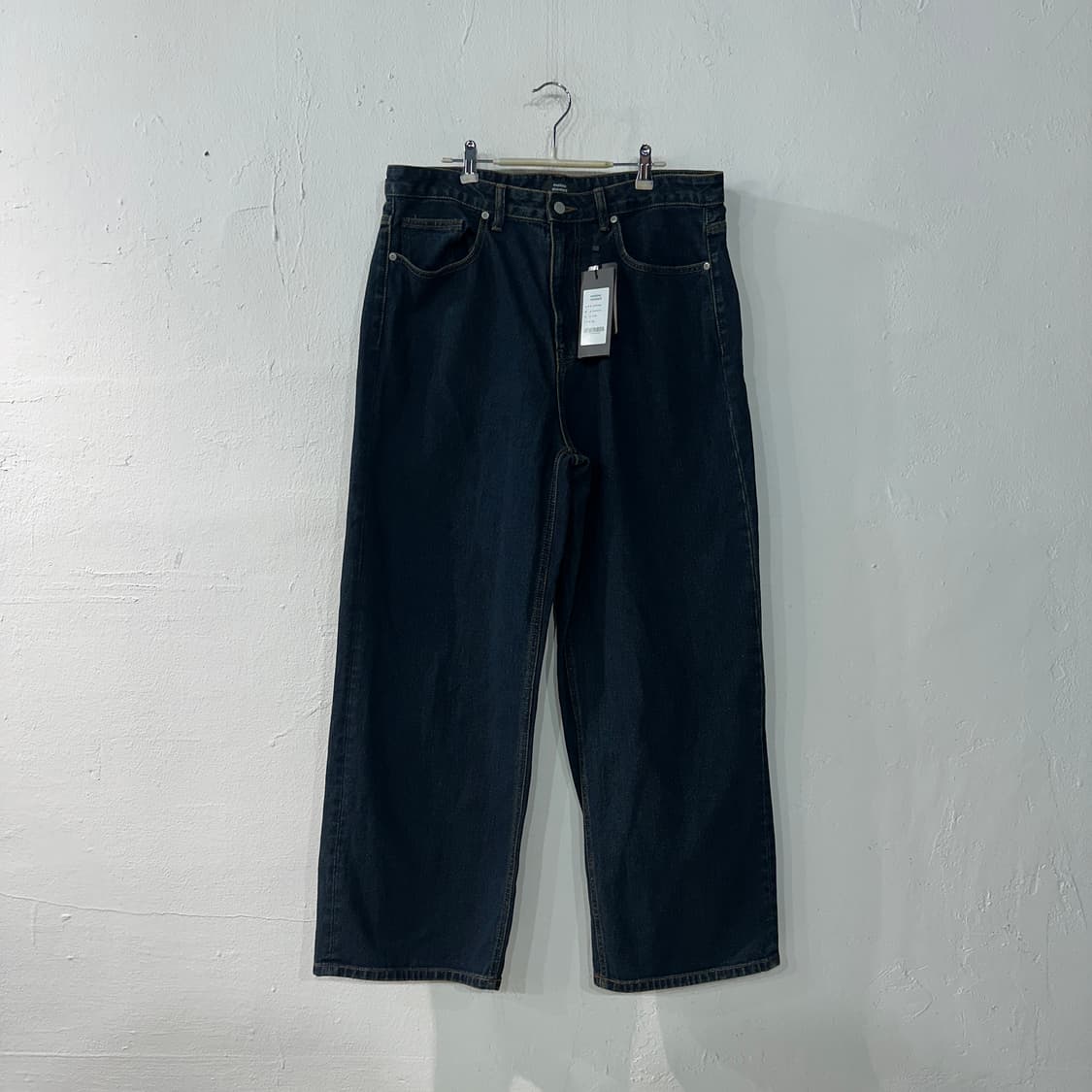 무신사스탠다드 데님 와이드 청바지 36 상품이미지1