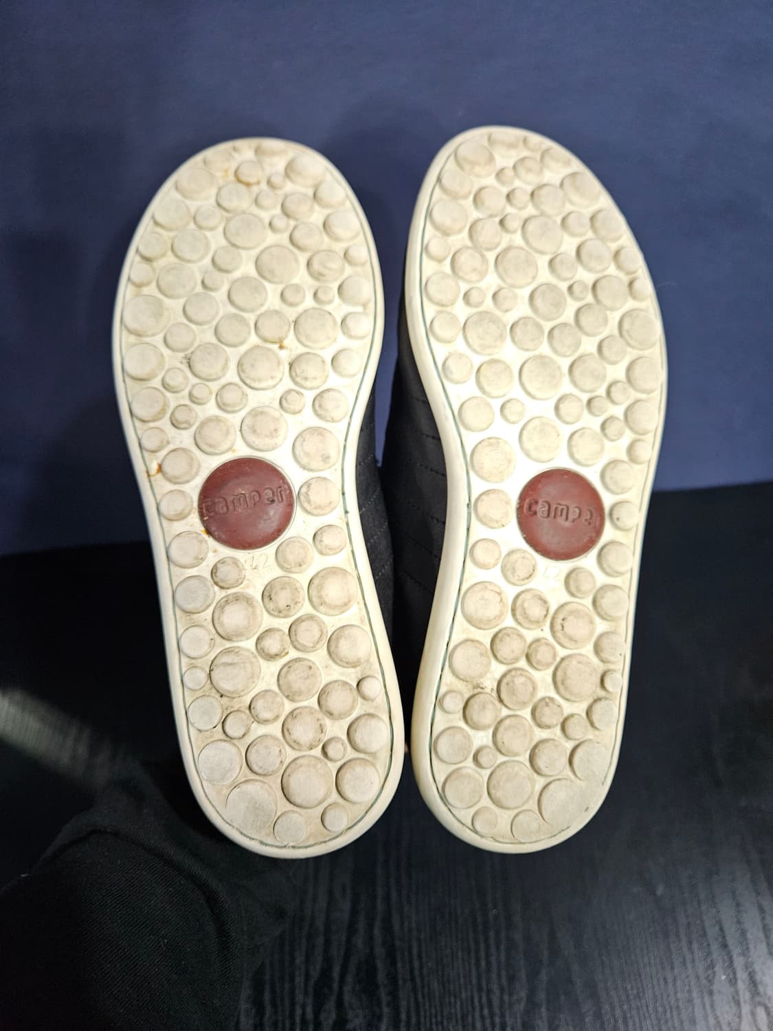 캠퍼 블랙 남성 42 가죽 스니커즈  상품이미지9