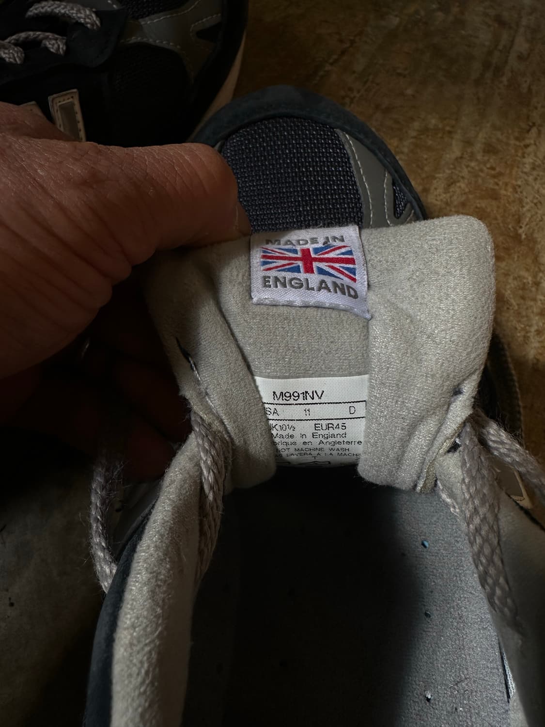 뉴발란스991 네이비 MADE IN UK 290사이즈 상품이미지9