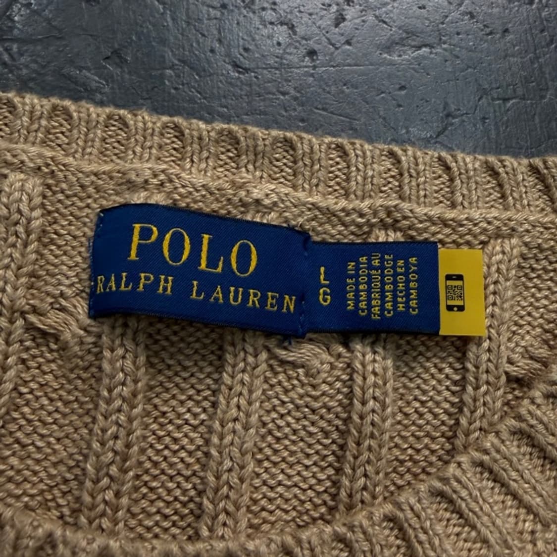 100 폴로 신형 꽈배기 니트  상품이미지3