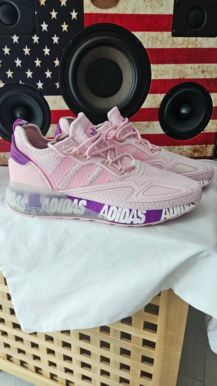 (새상품) 아디다스 ZX 2K 265mm 핑크 상품이미지3
