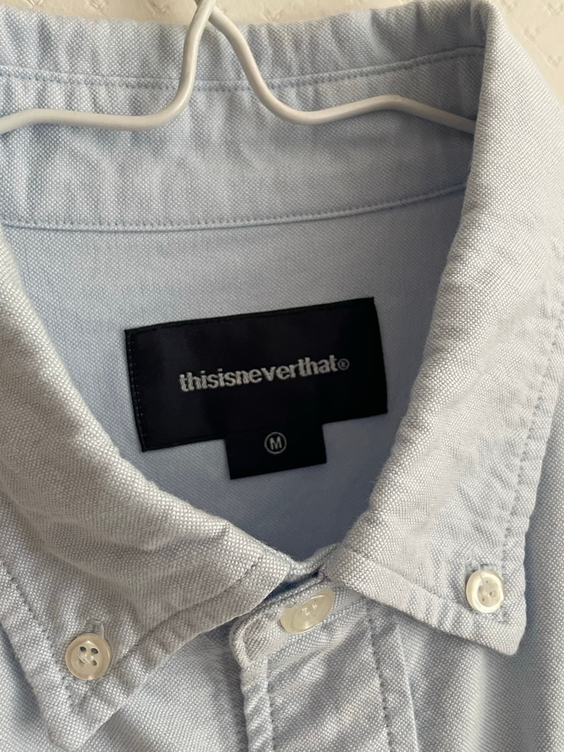 디스이즈네버댓 옥스퍼드 셔츠 2장 상품이미지6