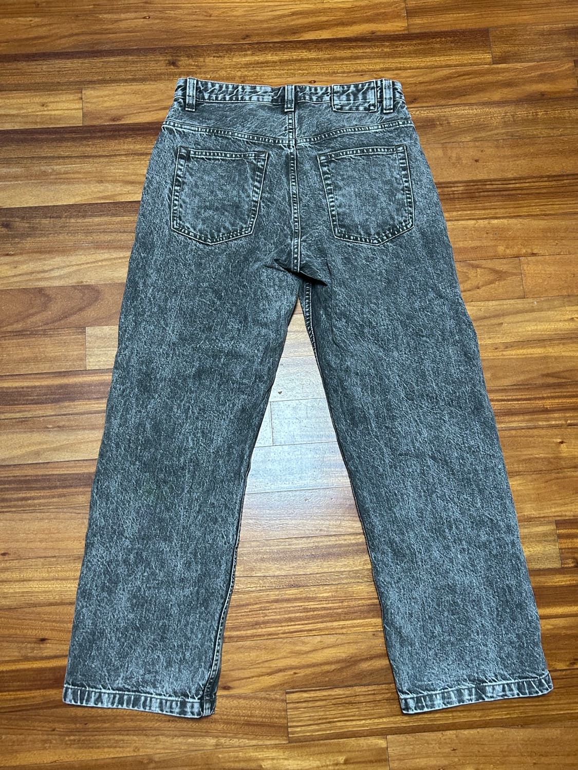 자라 배기핏 스톤워시 0회착 상품이미지3