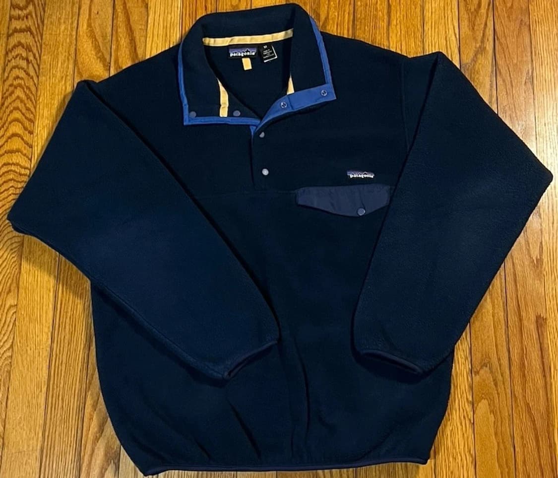 90s 파타고니아 신칠라 스냅-T 블루 상품이미지1