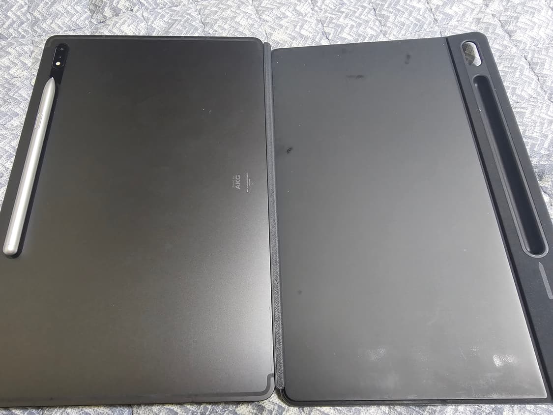 삼성 갤럭시 탭 S8+ 5G + 북커버 키보드 포함 셀룰러 상품이미지2